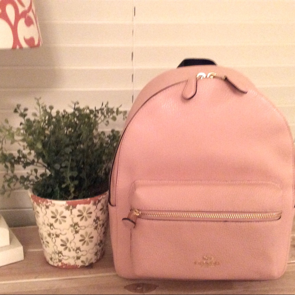 COACH COURT BACKPACK ROSE PINK